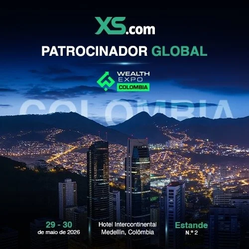 XS.com Reforça sua Presença na LATAM com Mais um Patrocínio Global na Wealth Expo Colômbia